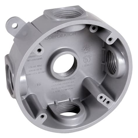 3 inch round electrical box|exterior round electrical box.